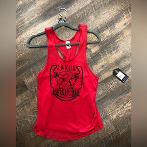 Zumba instructor loose tank